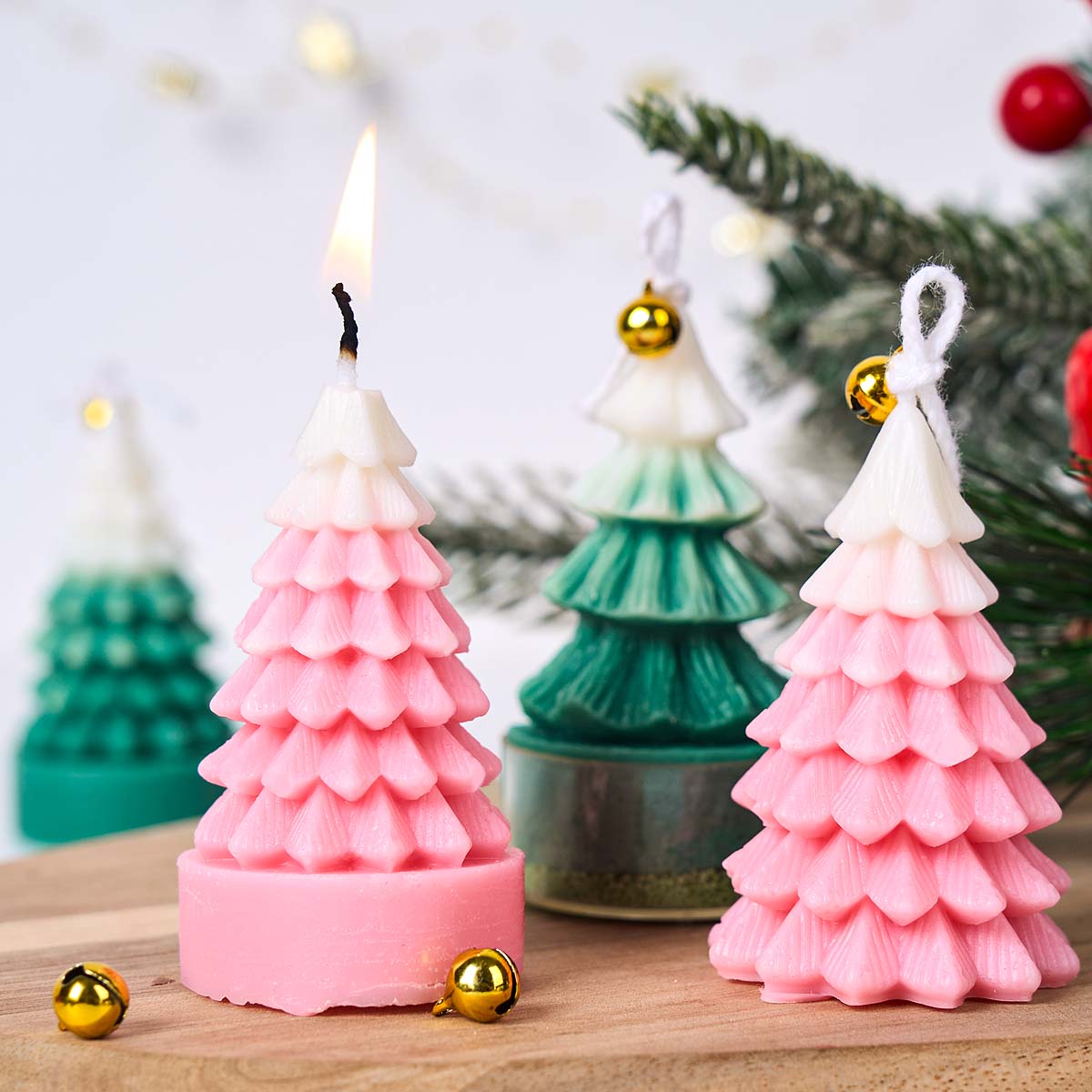 3D Christmas Tree Silicone Can - Resin Art Tree review and price
