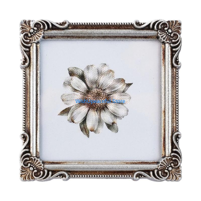 34YA Retro Picture Frame,Decor - Resin Art Photo Frame review and price