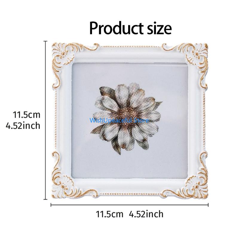 34YA Retro Picture Frame,Decor - Resin Art Photo Frame review and price