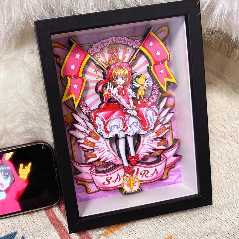 Hot Classic Anime Cardcaptor S - Xmas Resin Art review and price