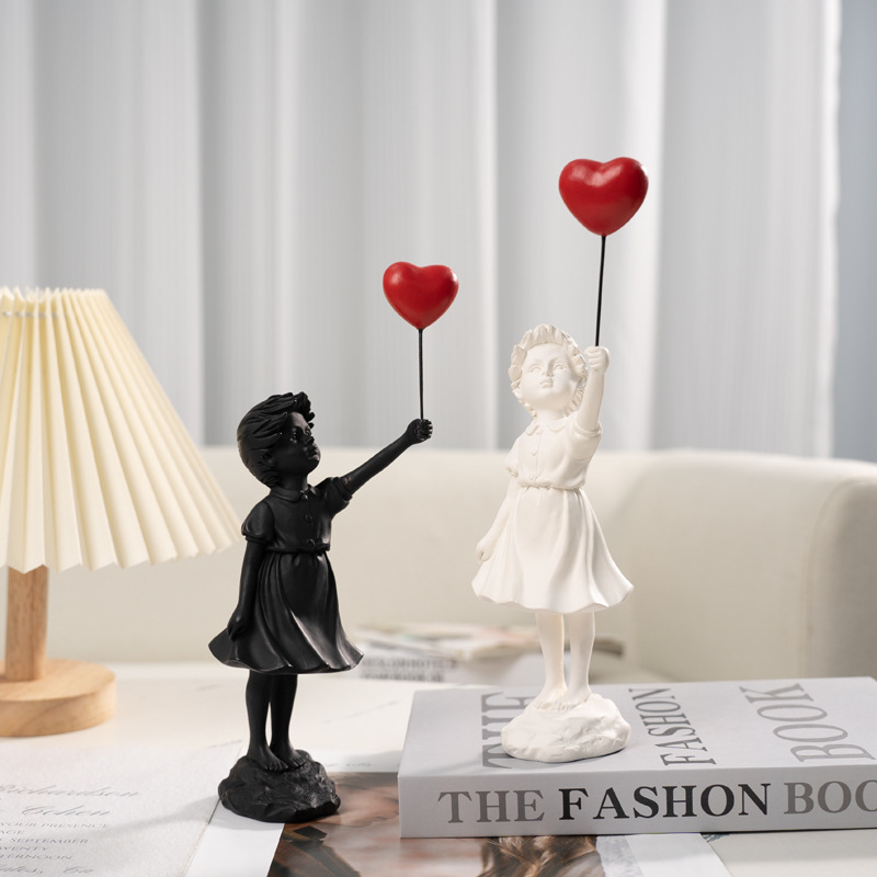 Banksy Statuette Art Crafts Tr - Resin Art Wedding Gift review and price