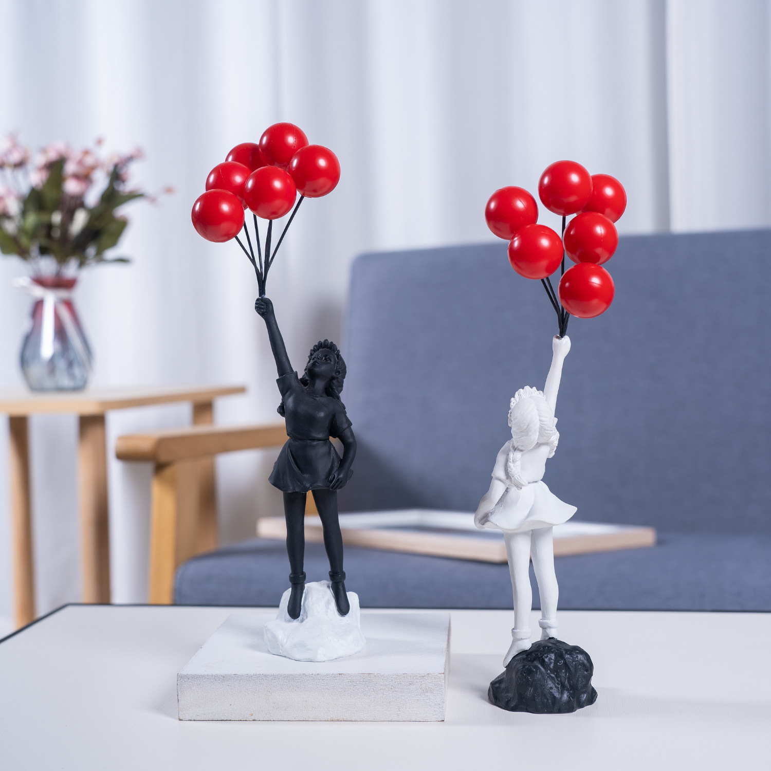 Banksy Statuette Art Crafts Tr - Resin Art Wedding Gift review and price