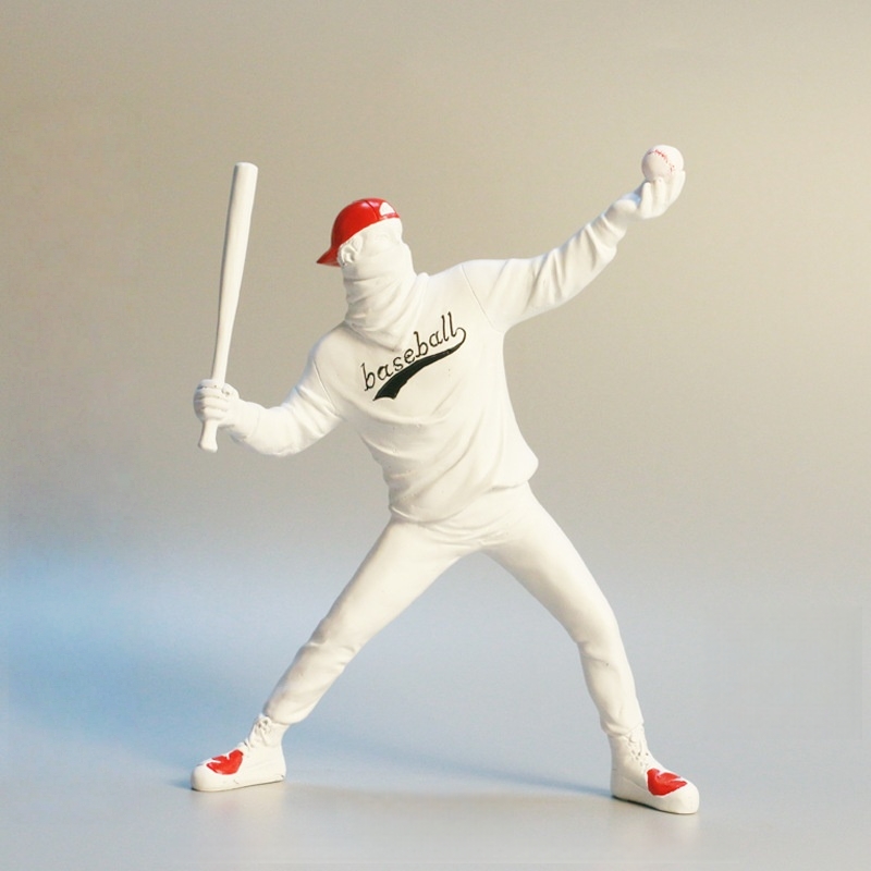 Banksy Statuette Art Crafts Tr - Resin Art Wedding Gift review and price
