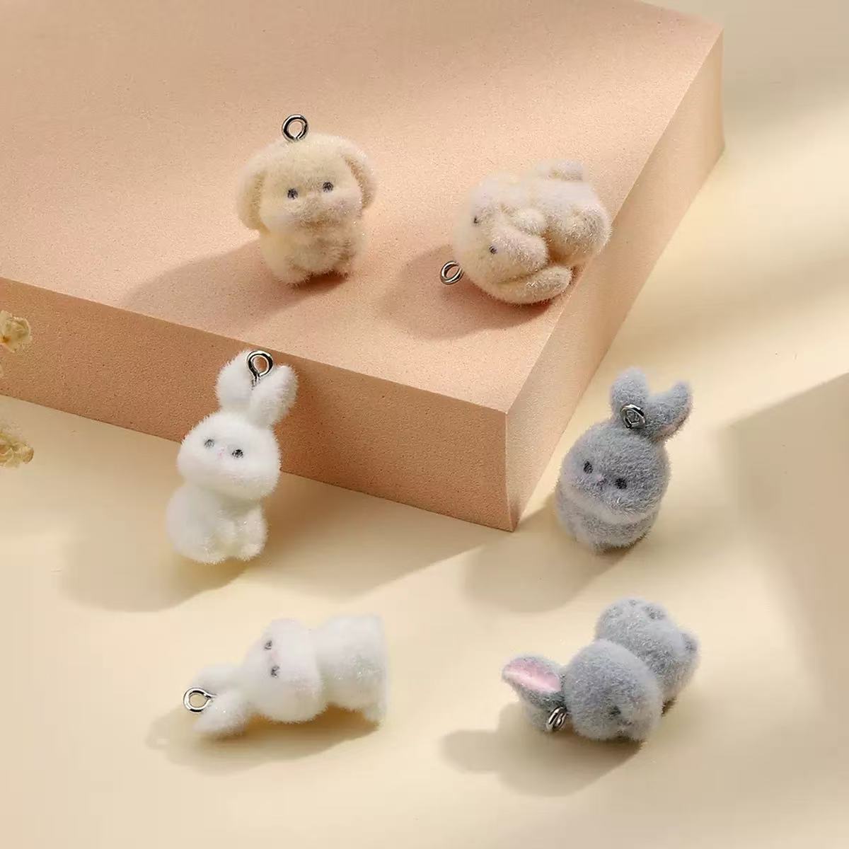 10pcs Flocking Little Rabbit R - Resin Art Kits For Adults review and price