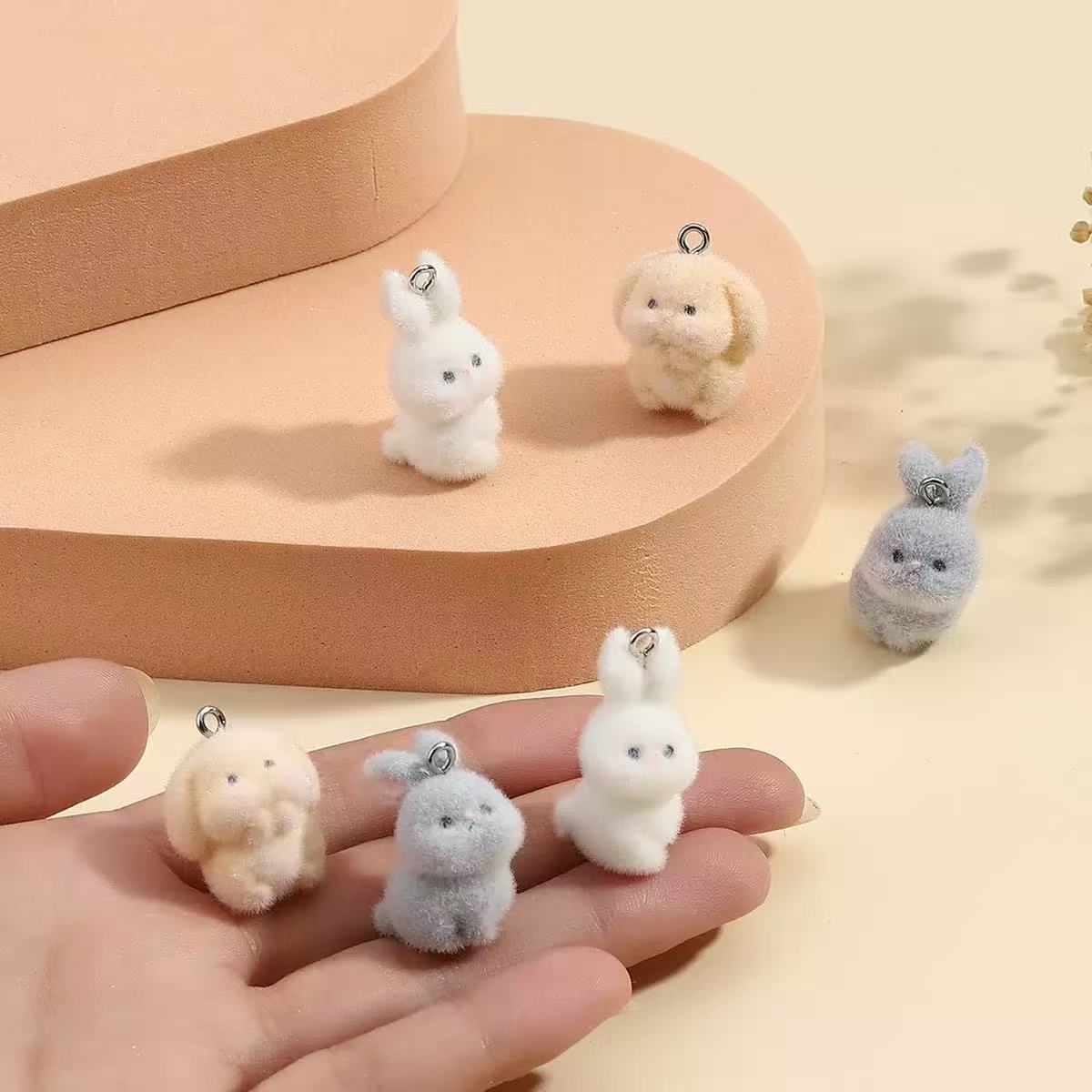 10pcs Flocking Little Rabbit R - Resin Art Kits For Adults review and price